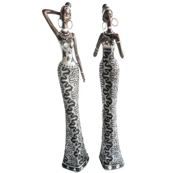 TOM-FIGURKA *AFRYKANKA* 10.5X7.5X40.5CM FT22