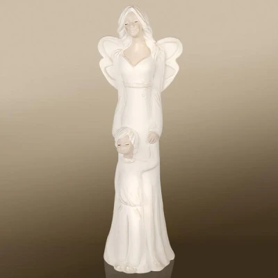 CA-FIGURKA CERAMICZNA *ŁUCJA Z CHŁOPCEM* 168