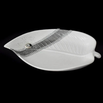 CER-LIŚĆ MANUKA *DEKOR PASEK-BIAŁY* C-938P