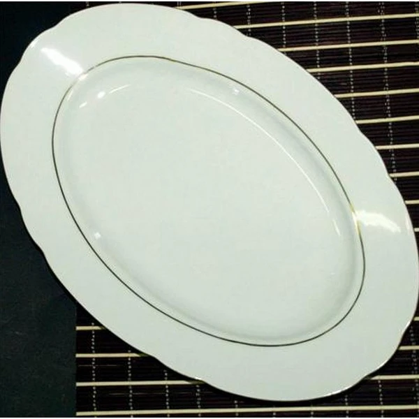 ĆMIELÓW-3604 PÓŁMISEK OWAL FESTON 33CM