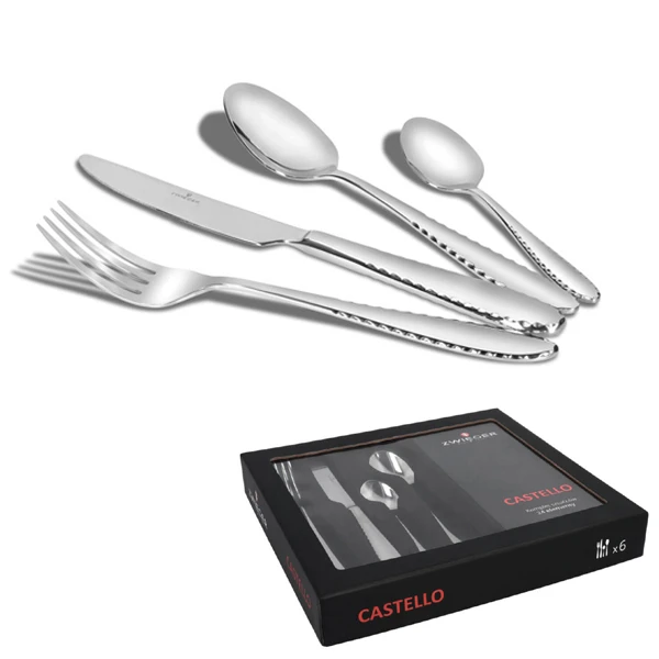 ZWIEGER-KPL. SZTUĆCÓW 24EL. W PUDELKU *CASTELLO*