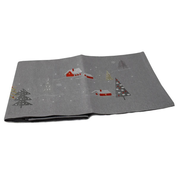 MESA-OBRUS *BOŻE NARODZENIE* 85X85 SZARY 427