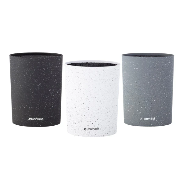 STOJAK DO NOŻY 22CM MARMUR 7606