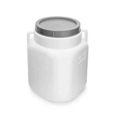 TG-BECZKA KWADRAT *STERK* 40L Z UCHWYTAMI BIAŁA 16320