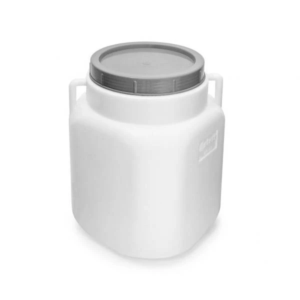 TG-BECZKA KWADRAT *STERK* 40L Z UCHWYTAMI BIAŁA 16320