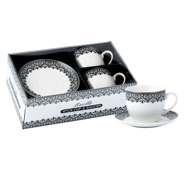 TOM-KPL. FILIŻANEK+SPODEK 2+2 250ML CR2-41