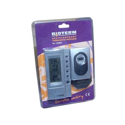 BEZPRZEWODOWY TERMOMETR WEWN./ZEWN. 142809