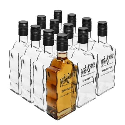 BIOWIN-12 BUTELEK *KLASZTORNA MOONSHINE* 500ML Z ZAKRĘTKAMI 631725