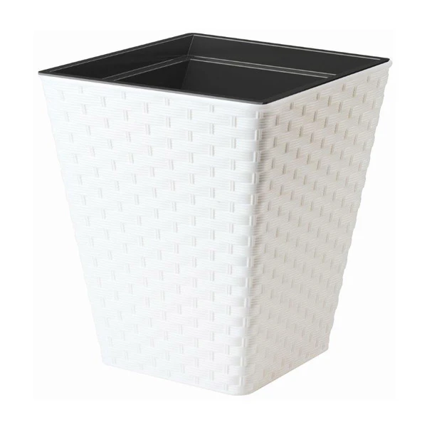 DONICA RATTANA KWADRAT 30 BIAŁY + WKŁAD