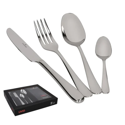 ZWIEGER-KPL. SZTUĆCÓW 24EL. W PUDELKU *LIVIO*