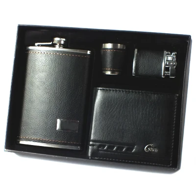 SALIX-KPL. PIERSIÓWKA+PORTFEL+ZAPALNICZKA *SKÓRA II*