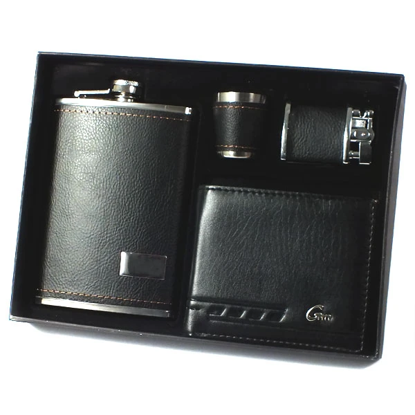 SALIX-KPL. PIERSIÓWKA+PORTFEL+ZAPALNICZKA *SKÓRA II*