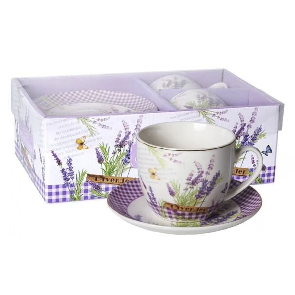 TOM-KPL. FILIŻANEK+SPODEK 2+2 250ML CR2-89