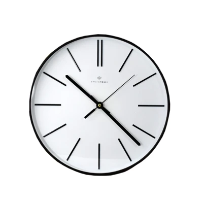 AS-ZEGAR 35CM BIAŁA TARCZA/CZARNY