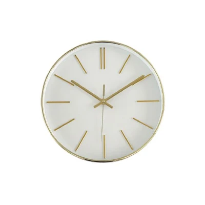 AS-ZEGAR 35CM BIAŁA TARCZA/ZŁOTY