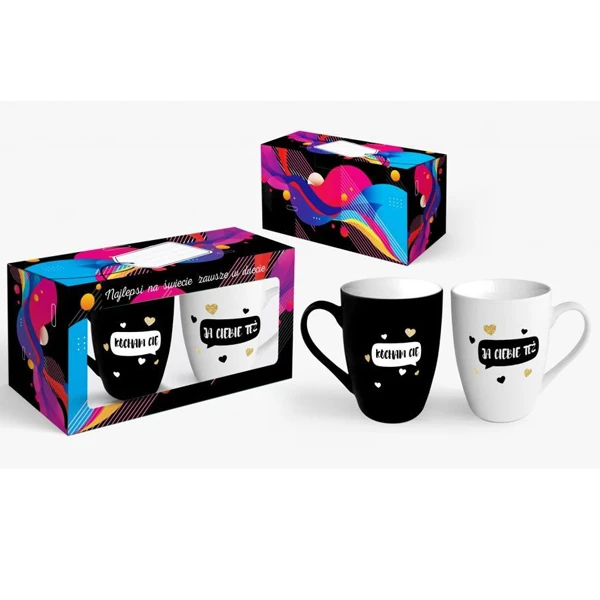 CF-ZESTAW 2-KUBKÓW 300ML *KOCHAM CIE/JA CIĘ TEŻ*