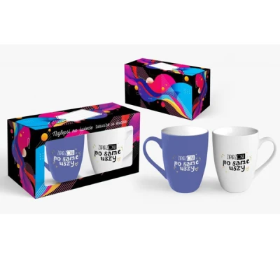 CF-ZESTAW 2-KUBKÓW 300ML *ZAPARZONA PO SAME USZY*