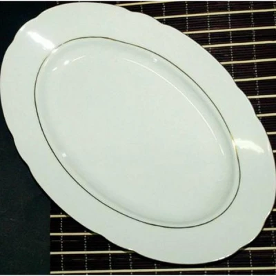 ĆMIELÓW-3604 PÓŁMISEK OWAL FESTON 36CM