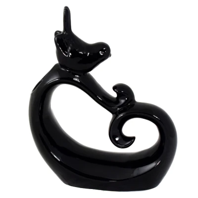 CER-STROIK Z PTAKIEM *SZKLIWO CZARNE* C-544SZK