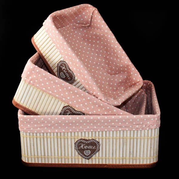 DM-KPL. 3-KOSZYKÓW Z BAMBUSA BEŻOWE 134091