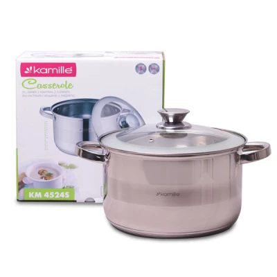 GARNEK 6,5L 24CM Z/P NIERDZEWNY 4524S