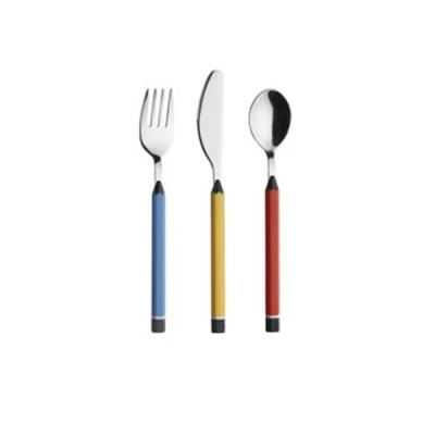 PIN-KPL. 3EL. SZTUĆCÓW DLA DZIECI *KREDKI* 0RK070BN