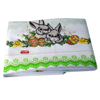 ROD-OBRUS 140X180 *WIELKANOC* ZIELONY