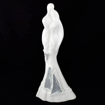 CER-AKT PARA SUKNIA *DEKOR WITRAŻ BIAŁY* C-688W