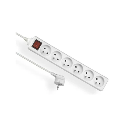 ELGOTECH-PRZEDŁUŻACZ 6WT 5MB+O+WYŁ EPS-605W