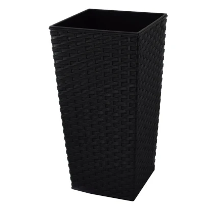 LAM-DONICZKA *FINEZJA RATAN* 250X250  CZARNY