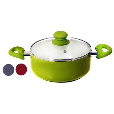 MX5997-GARNEK ALU 24CM CERAMICZNY Z/P KOLOR