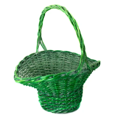 ORIS-KOSZYK WIKLINOWY QY2021-15 DUŻY ZIELONY