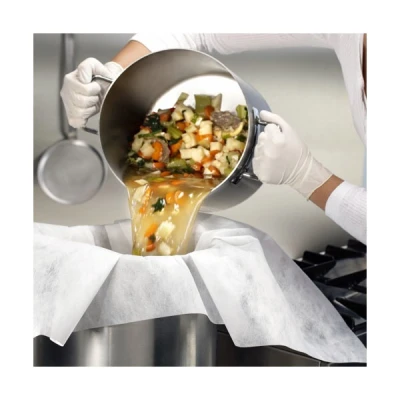 PAP-TKANINA DO ODCEDZANIA ŻYWNOŚCI 100CMX100CM A'10 81342 BIAŁA