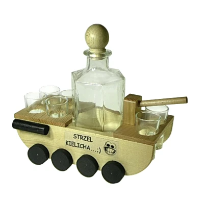 ANAPOL-KPL. KARAFKA + 6 KIEL. *CZOŁG* 513