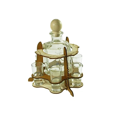 AN-KPL. KARAFKA + 6 KIEL. *OKRĄGŁA* 517