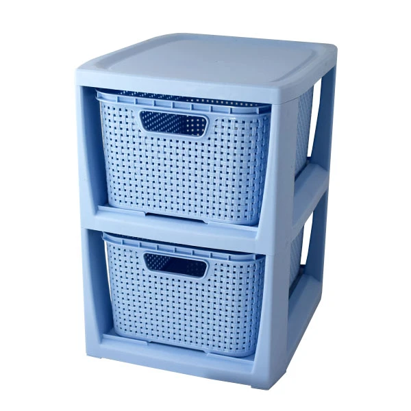 BRANQ-STOJAK Z 2 KOSZYKAMI NIEBIESKI /1727/