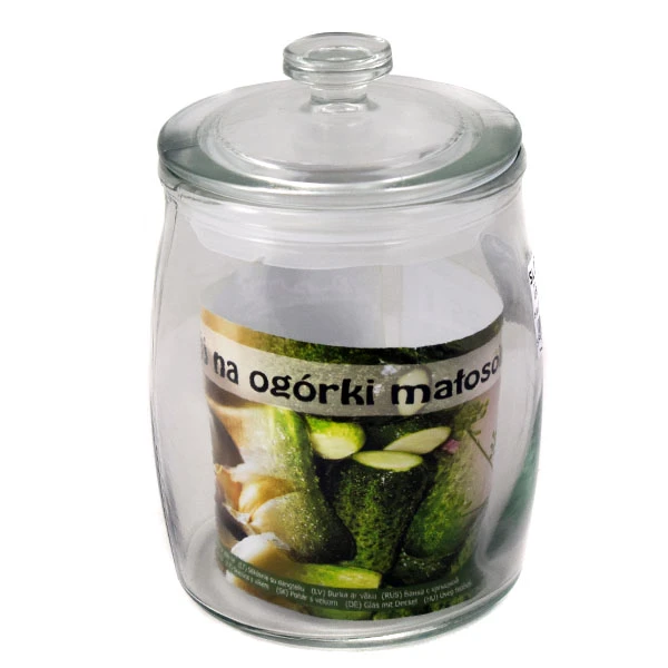 CH-SŁÓJ Z POKRYWĄ SZKLANĄ  10L 9945