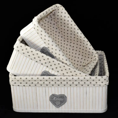 DM-KPL. 3-KOSZYKÓW Z BAMBUSA BIAŁE 17734