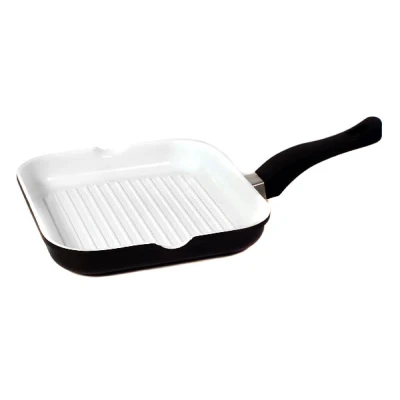 KH-3945 PATELNIA CERAMICZNA GRILL 24CM