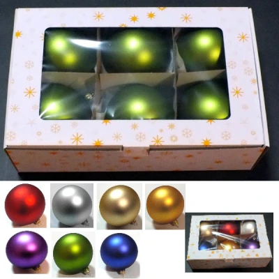 KPL. 6 BOMBEK GŁADKICH KOLOR FI 110