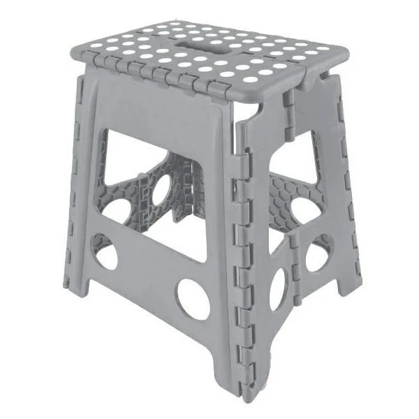 FENIKS-TABORET SKŁADANY 29X22X39 SZARY