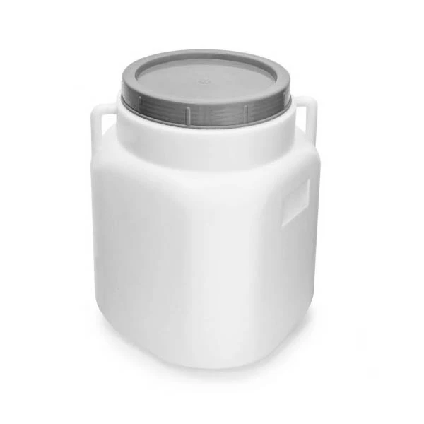 TG-BECZKA KWADRAT *STERK* 50L Z UCHWYTAMI BIAŁA 15903