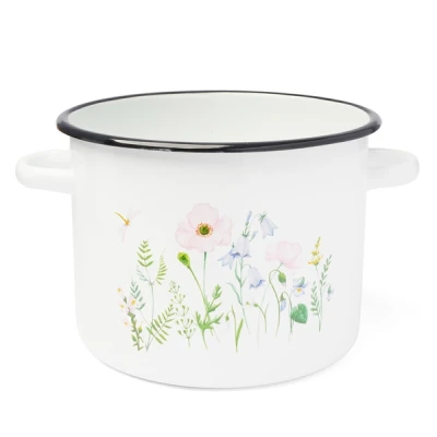 TAD-GARNEK EMAL. PROSTY 22CM 5,5L B/P *EVIKA*