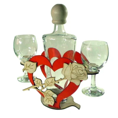 AN-KARAFKA *SERCE* WINO 529