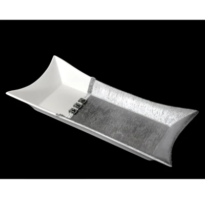 CER-TACKA ROGI MAŁA *DEKOR AKSAMIT* C-371AK