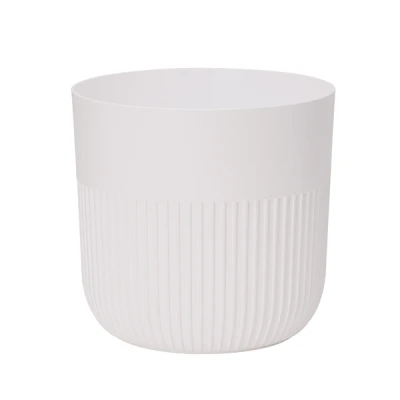 DONICZKA DONICA OSŁONKA NA KWIATY DO DOMU NA BALKON 12cm BIAŁY