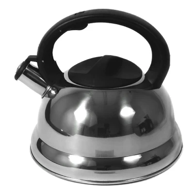 CZAJNIK NA GAZ INDUKCJĘ TRADYCYJNY Z GWIZDKIEM 3L POŁYSK