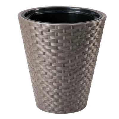 DONICA RATTANA OKRĄGŁA 40 BROWNIE + WKŁAD