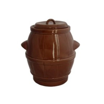 CH-BECZKA CERAMICZNA 5L BRĄZ 3064