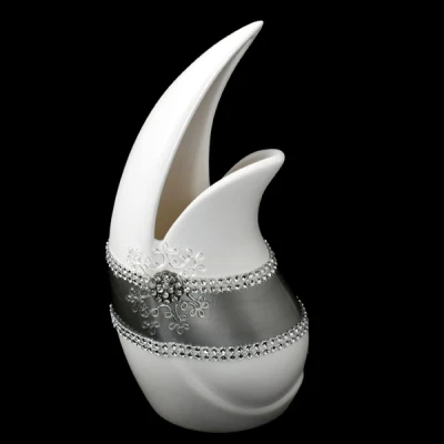 CER-WAZON DELFIN MAŁY *DEKOR PASEK-BIAŁY* C-593P